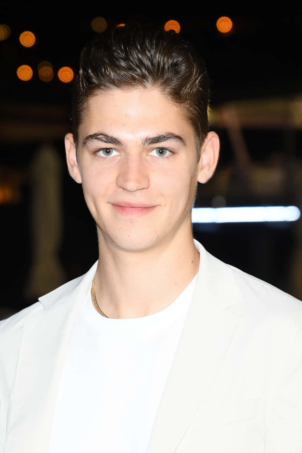 After Series Hardin Scott In White Shirt Wallpaper