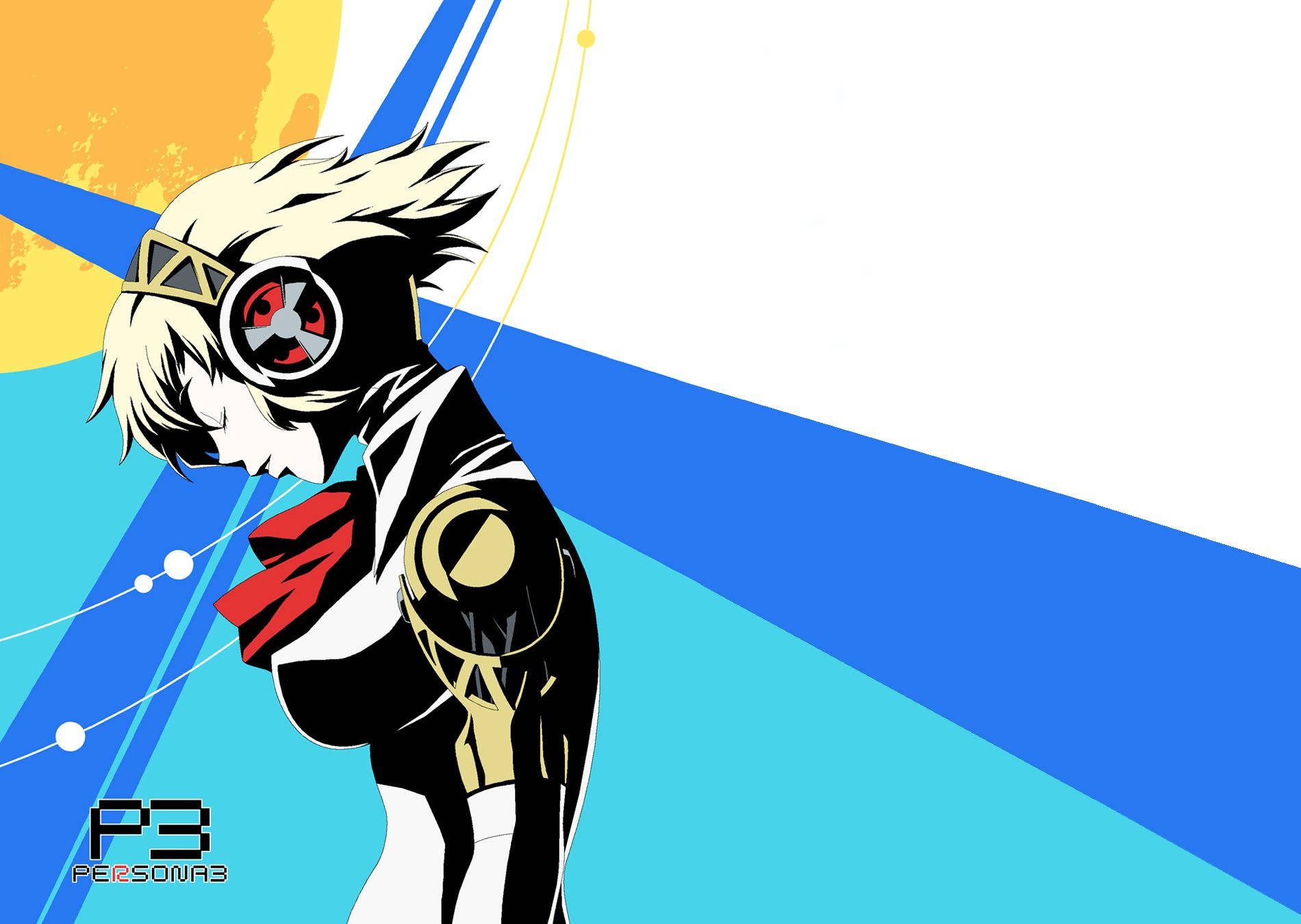 Aigis Persona 3 Background Wallpaper