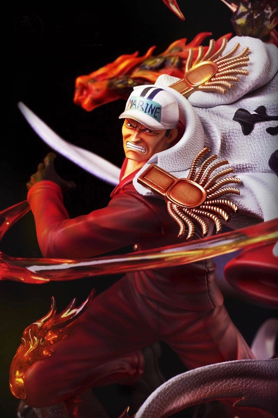 Akainu Fighting Stance Wallpaper