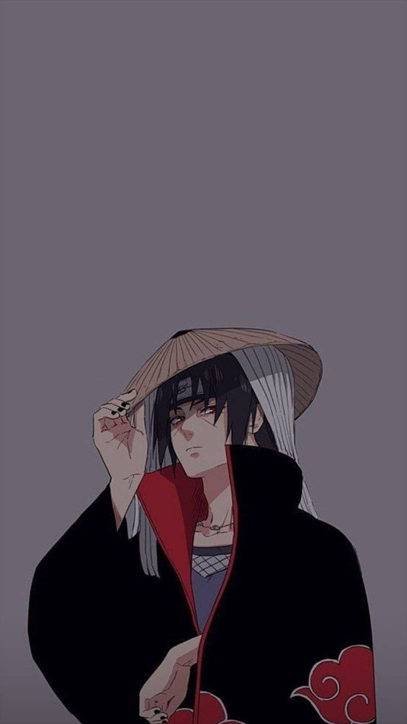 Akatsuki Itachi Dark Pastel Wallpaper