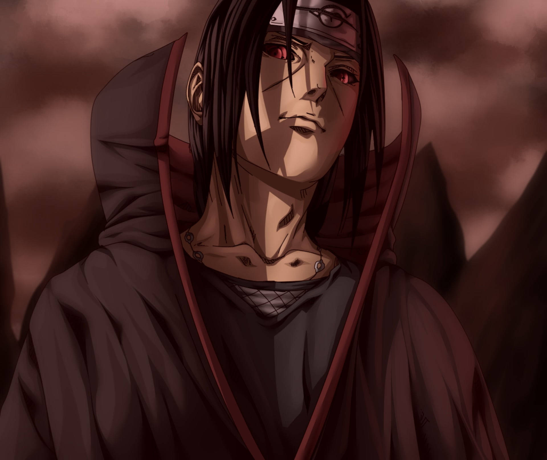 Akatsuki Uchiha Itachi Pfp Digital Art Wallpaper