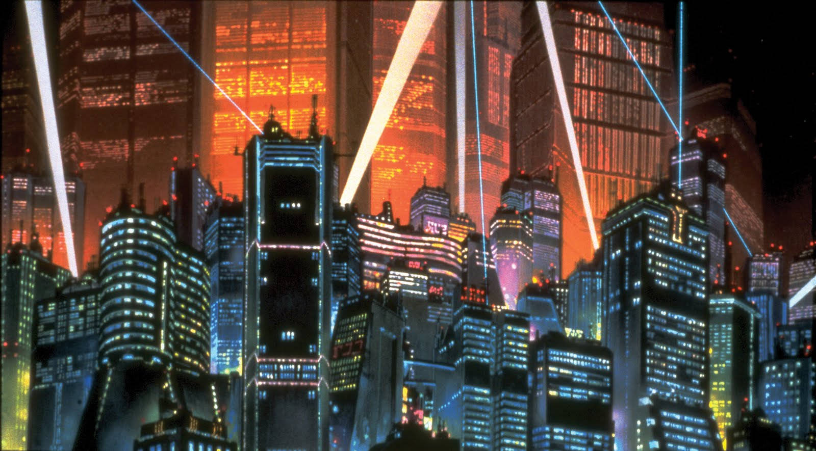 Akira City Skyline Wallpaper