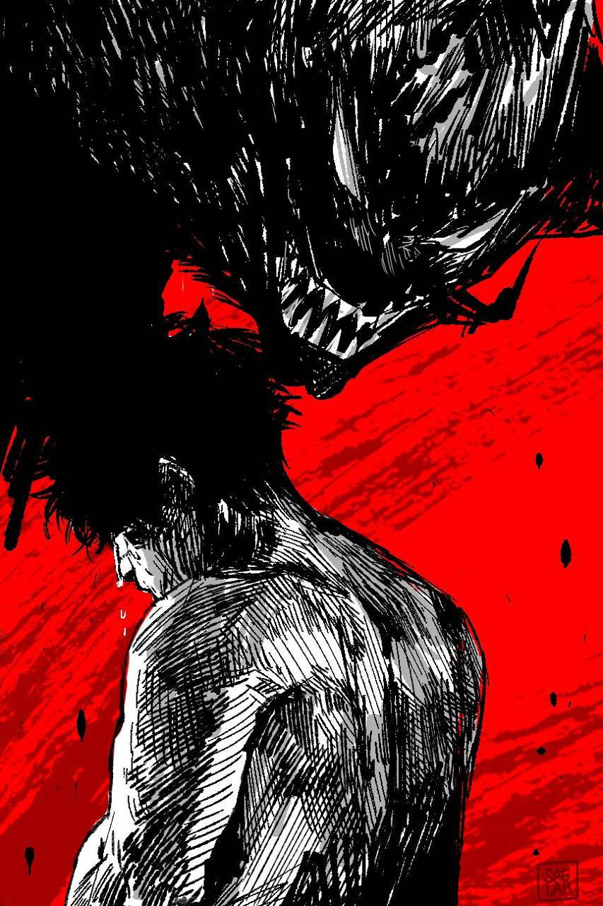 Akira Vs Amon Devilman Crybaby Wallpaper