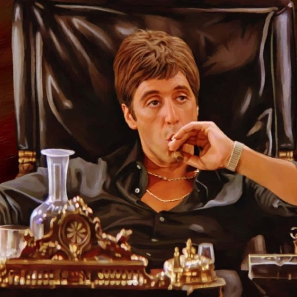 Al Pacino As Scarface Tony Montana Wallpaper