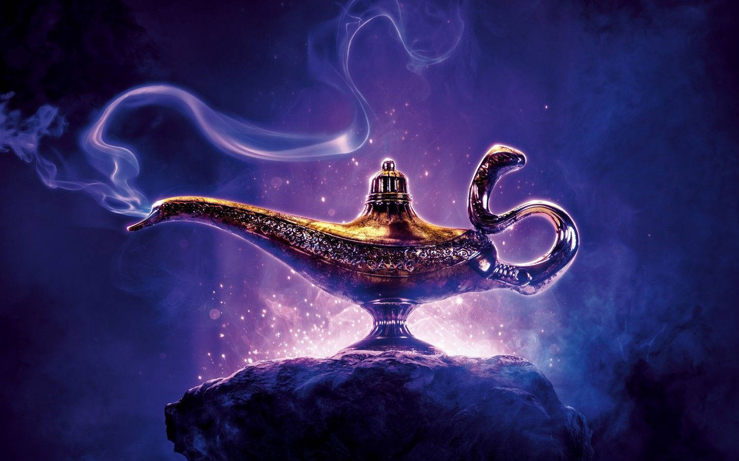 Aladdin Magic Lamp Disney 4k Ultra Wide Wallpaper