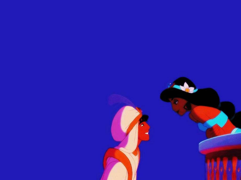 Aladdin & Princess Jasmine Wallpaper