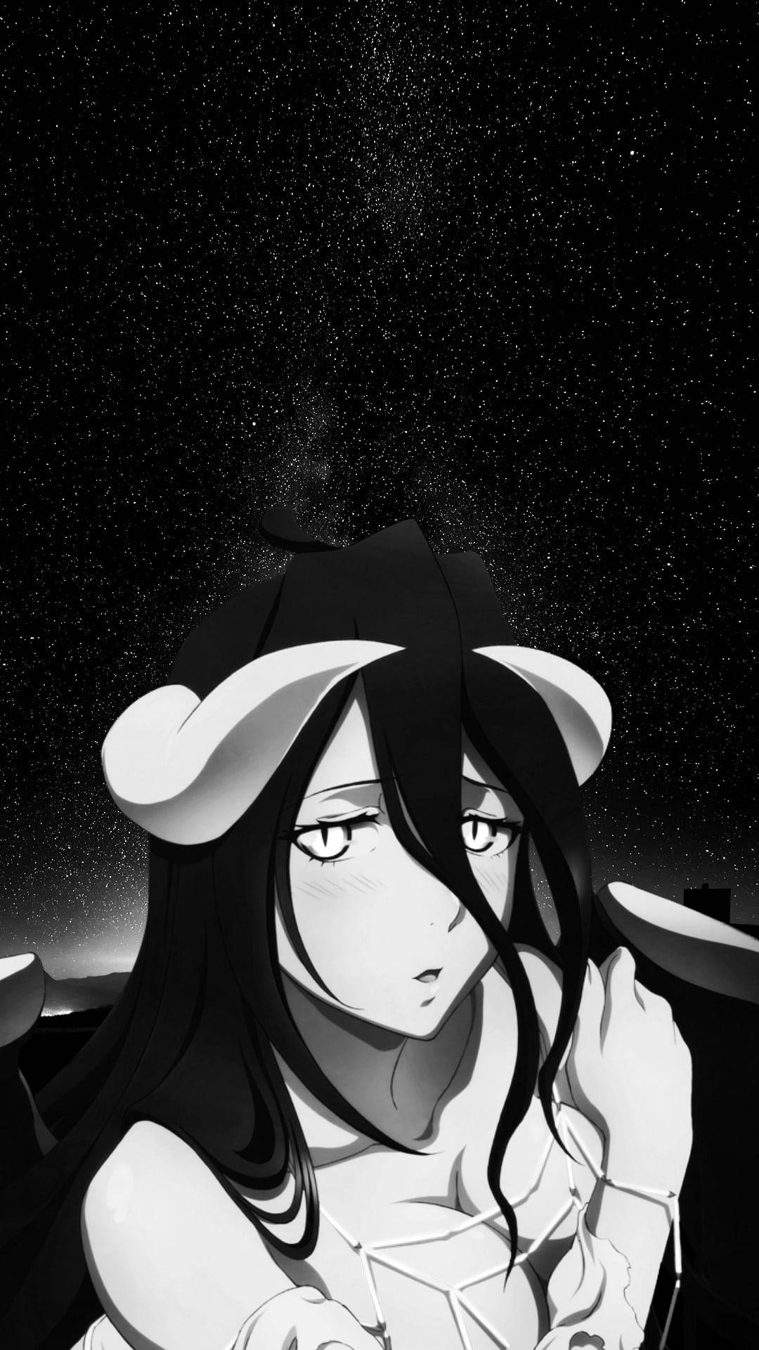 Download free Albedo Overlord Aesthetic Anime Girl Iphone Wallpaper -  MrWallpaper.com