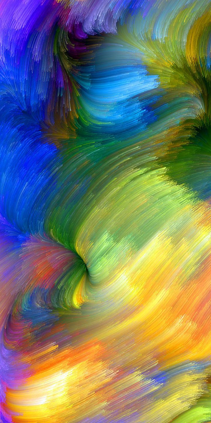 Alcatel Rainbow Abstract Wallpaper