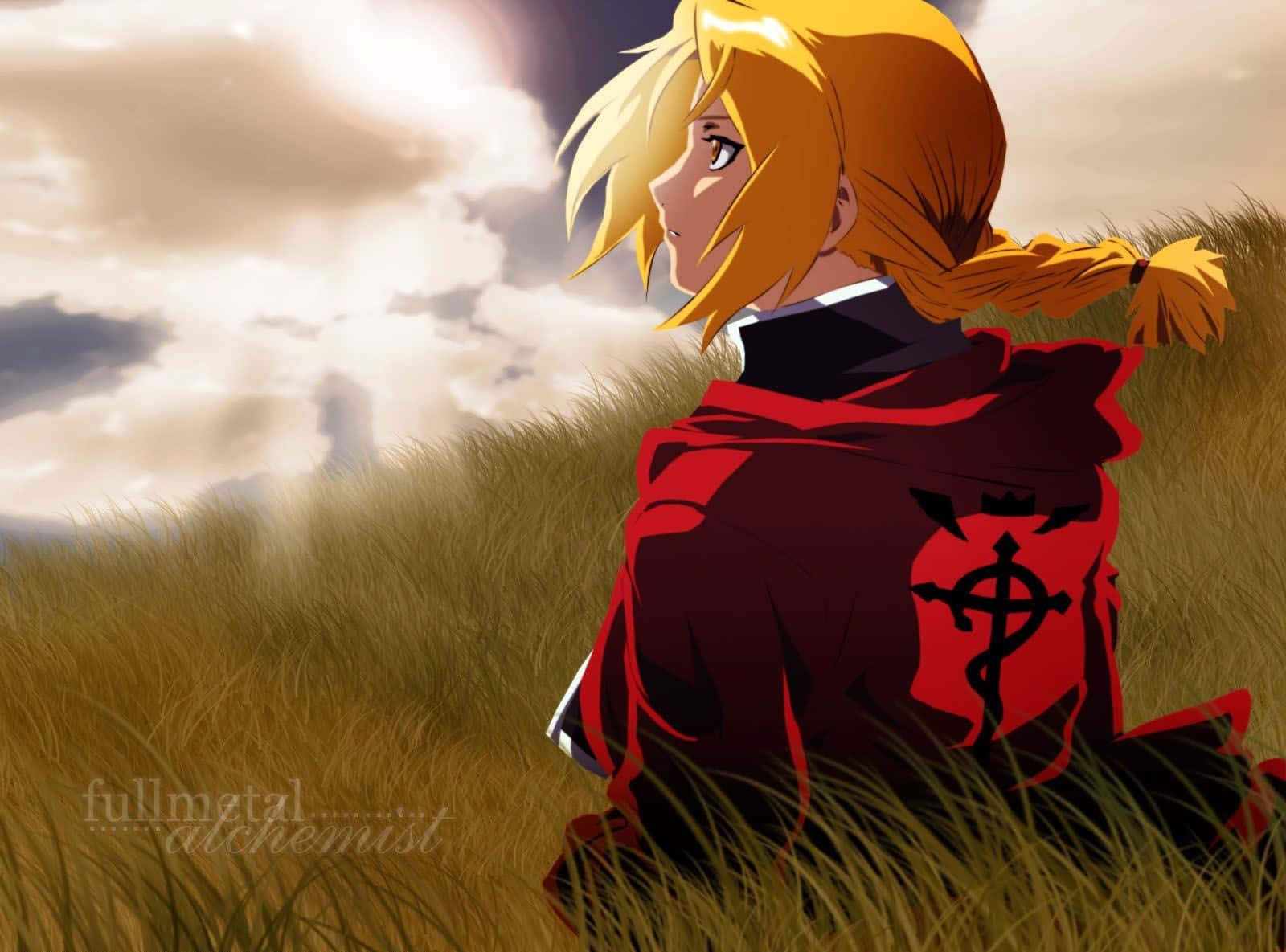 Alchemy Master Edward Elric In Action Wallpaper