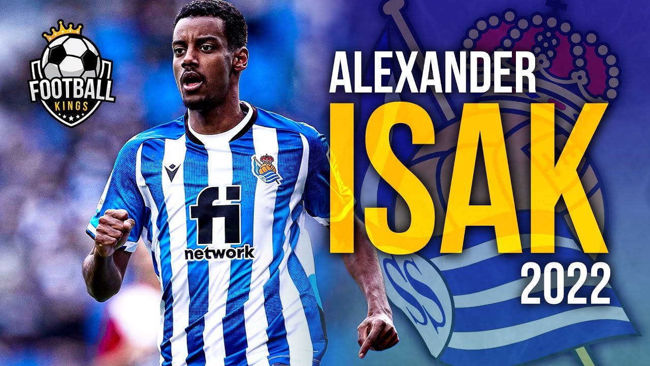 Alexander Isak Name And Photo Wallpaper