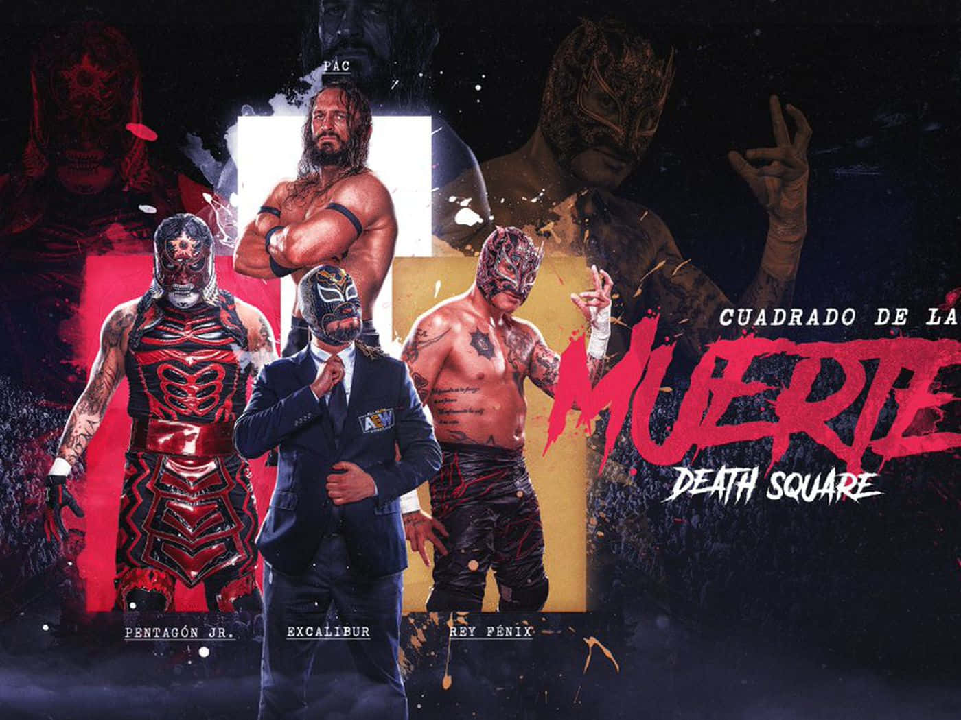 All Elite Wrestling (aew) Brings Exciting Action To Professional Wrestling Wallpaper