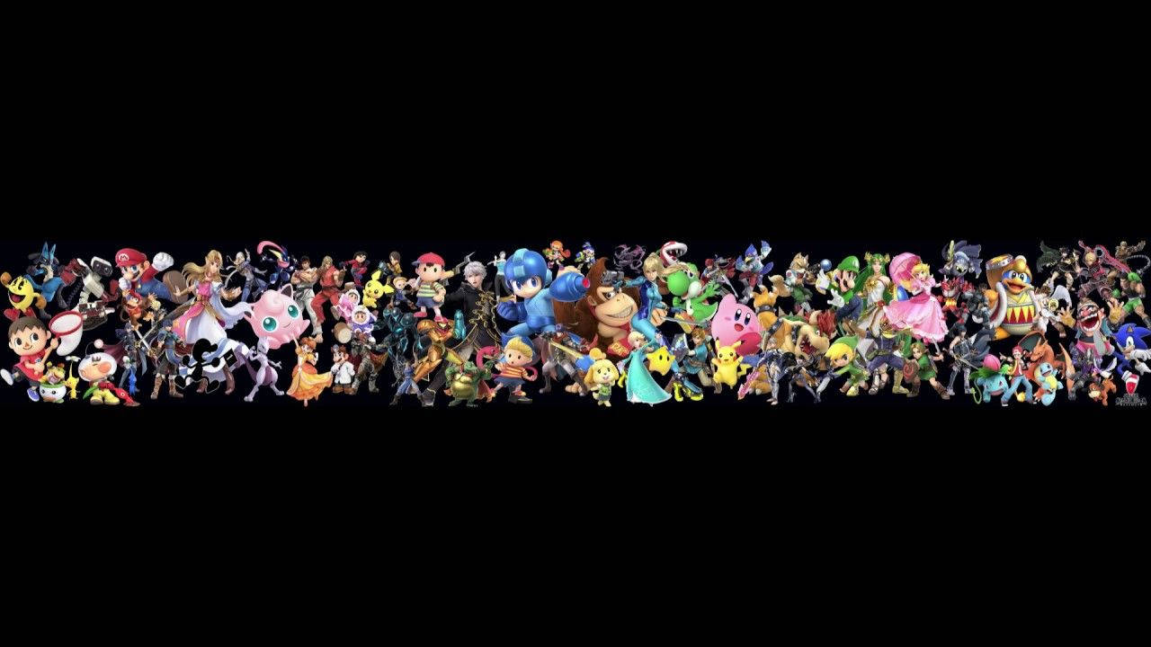 All Fighters Of Smash Ultimate Wallpaper