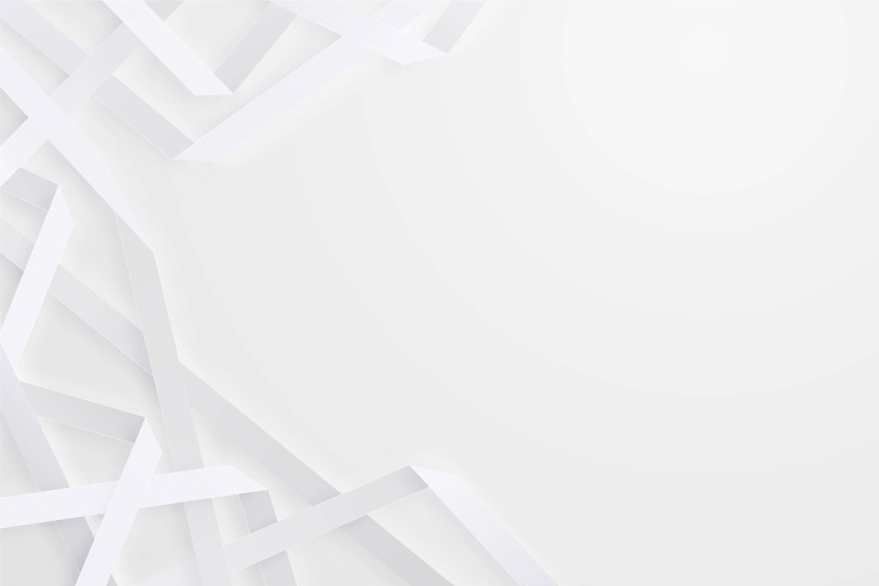 All White Folded Paper Strips Background Wallpaper