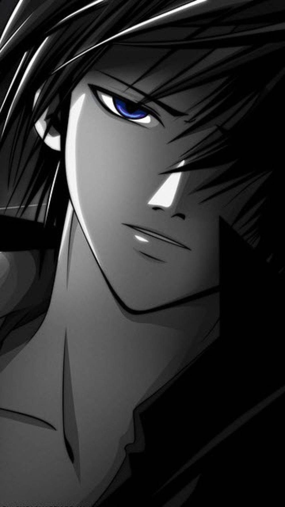 Alone Sad Anime Boys Blue Eyes Wallpaper
