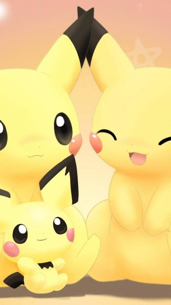 Amazing Pikachu Couples Love Iphone Wallpaper