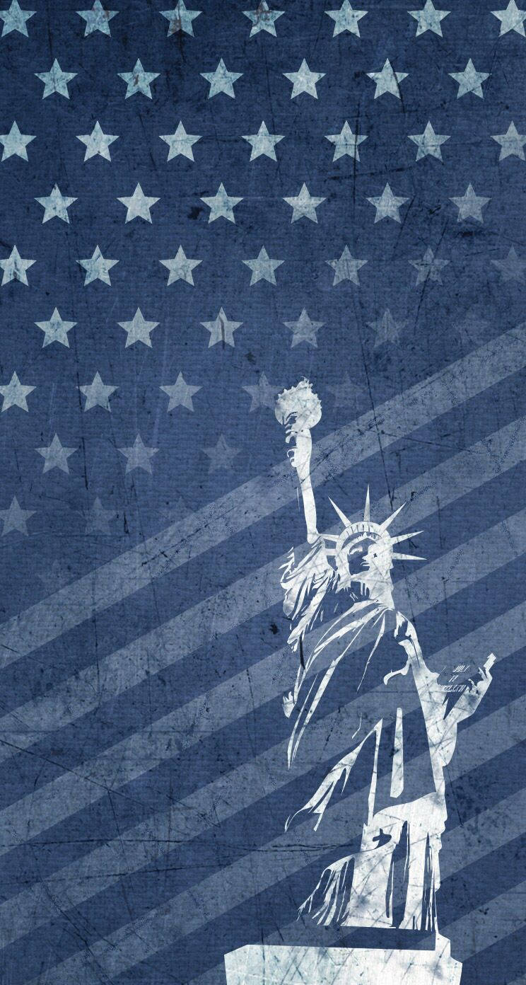 America Iphone Creative Digital Artwork Wallpaper