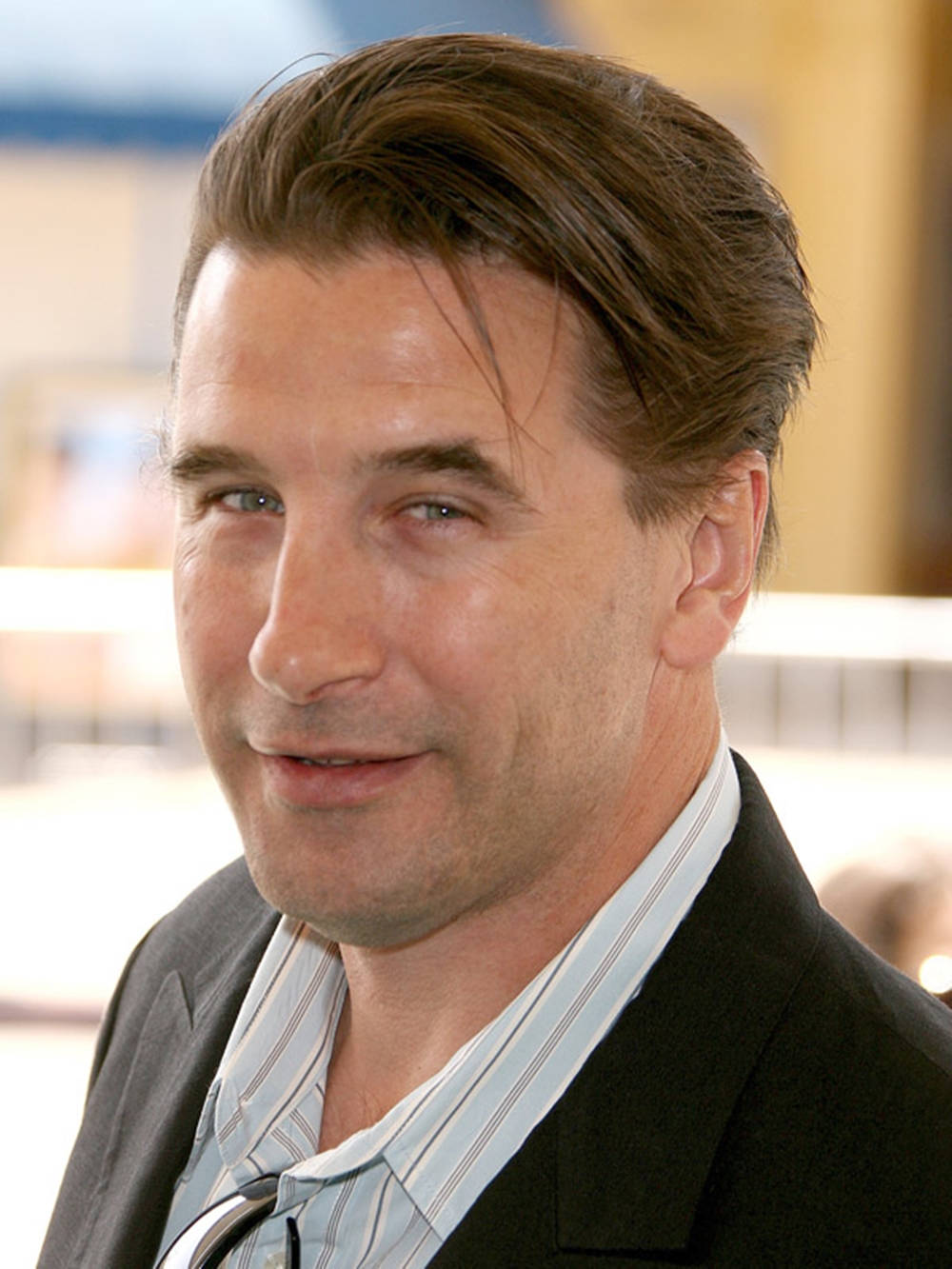 American Actor William Baldwin Cute Smile Wallpaper