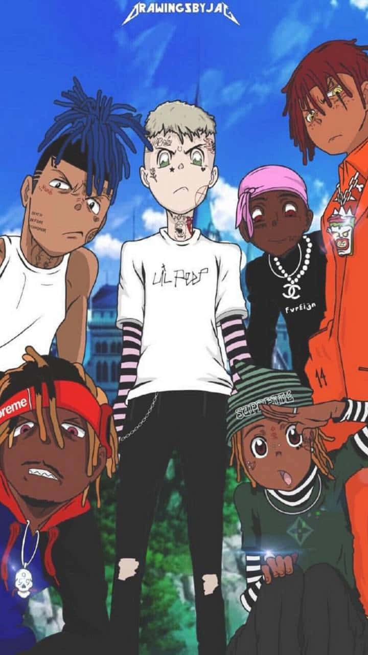 American Anime Rappers Wallpaper