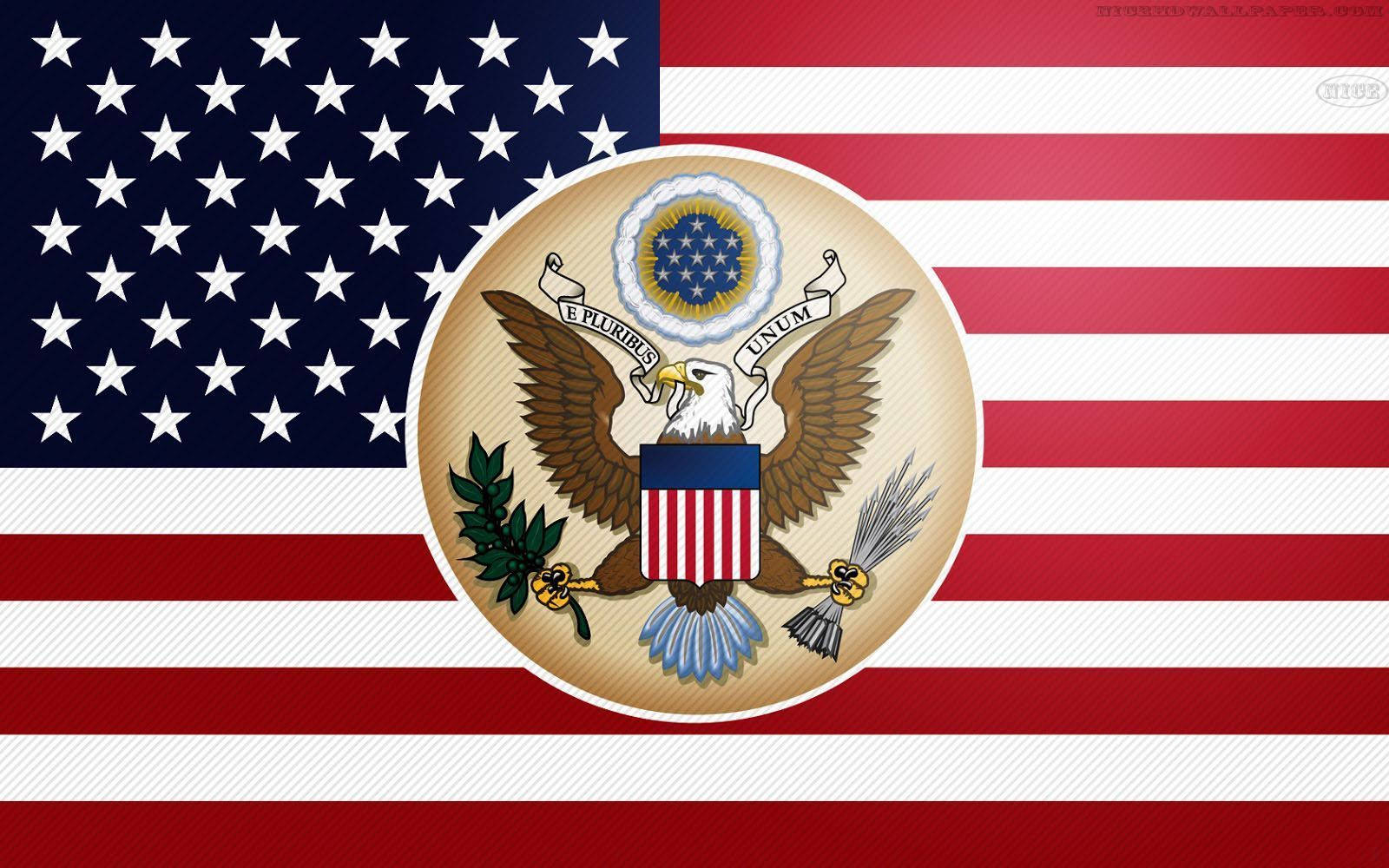 American Government Emblem Wallpaper