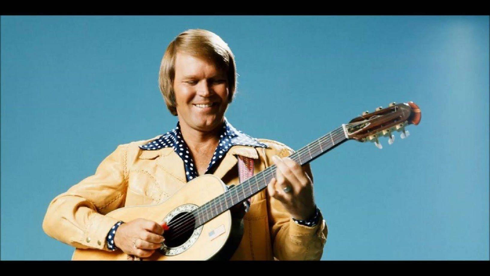 American Guitarist Glen Campbell Wallpaper