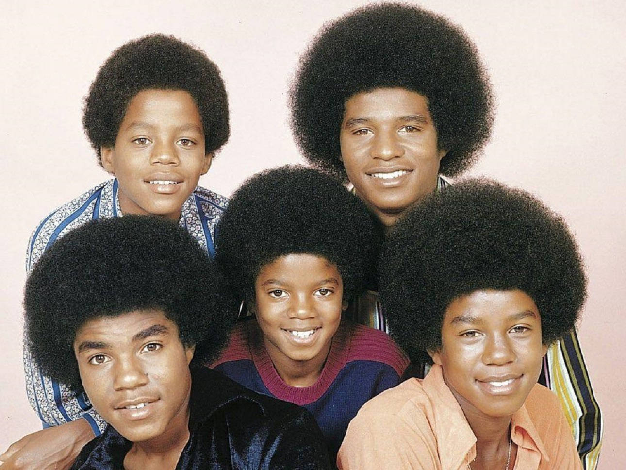 American Pop Band Jackson 5 1960 Publicity Portrait Wallpaper