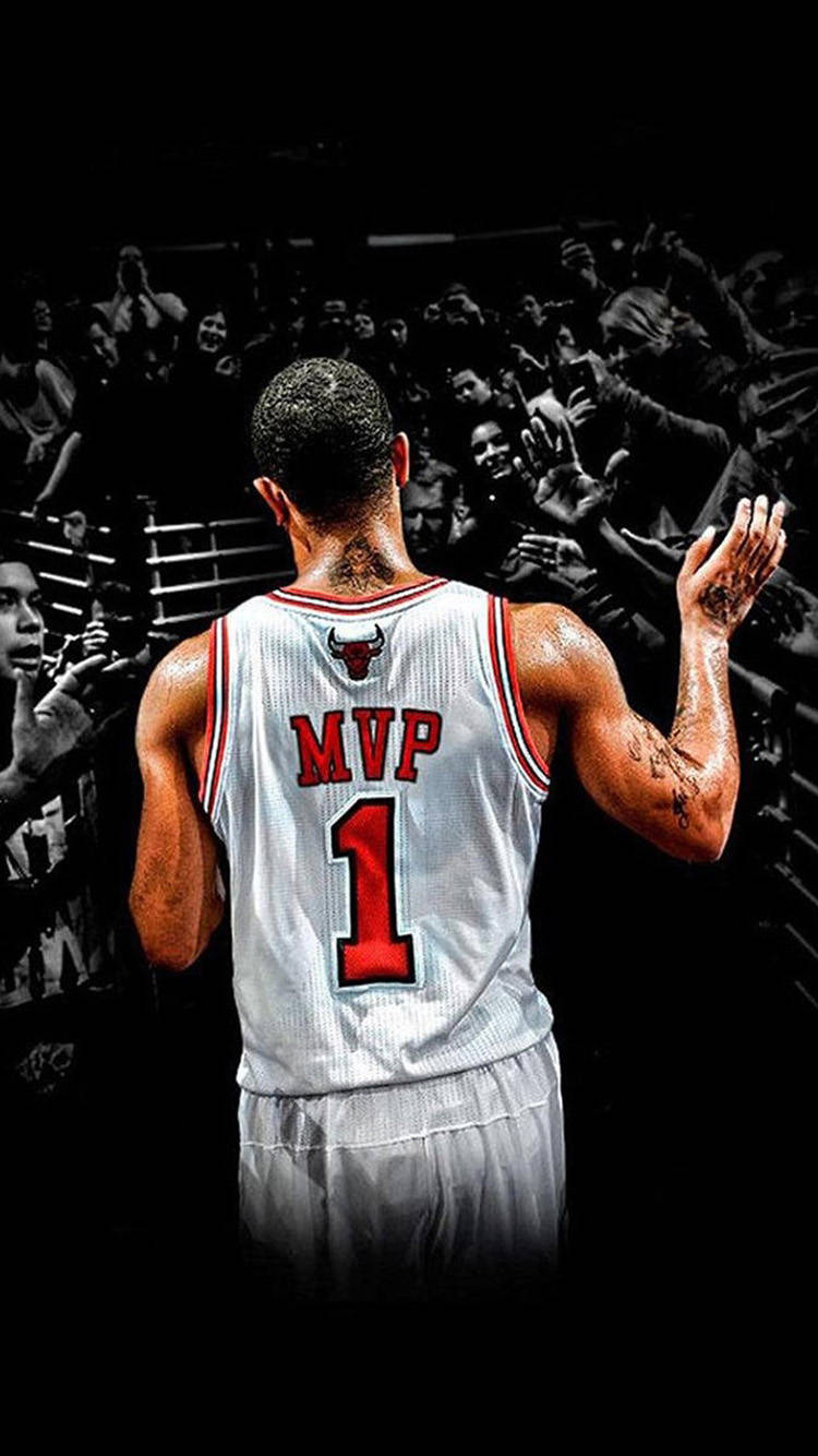 American Professional Basketball Player Derrick Rose Sports Iphone Wallpaper