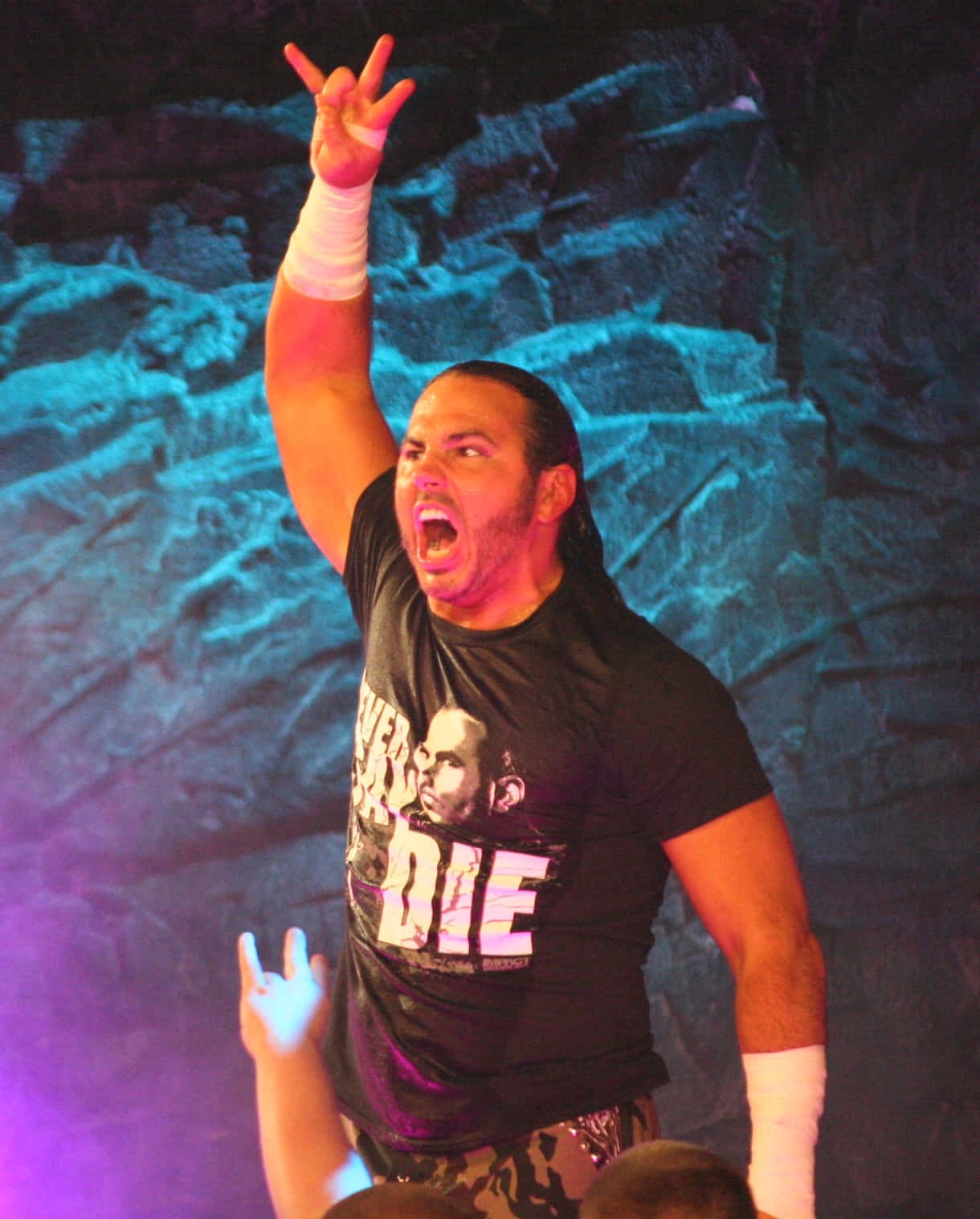 American Professional Wrestler Matt Hardy At Tna Show, 2014 Wallpaper