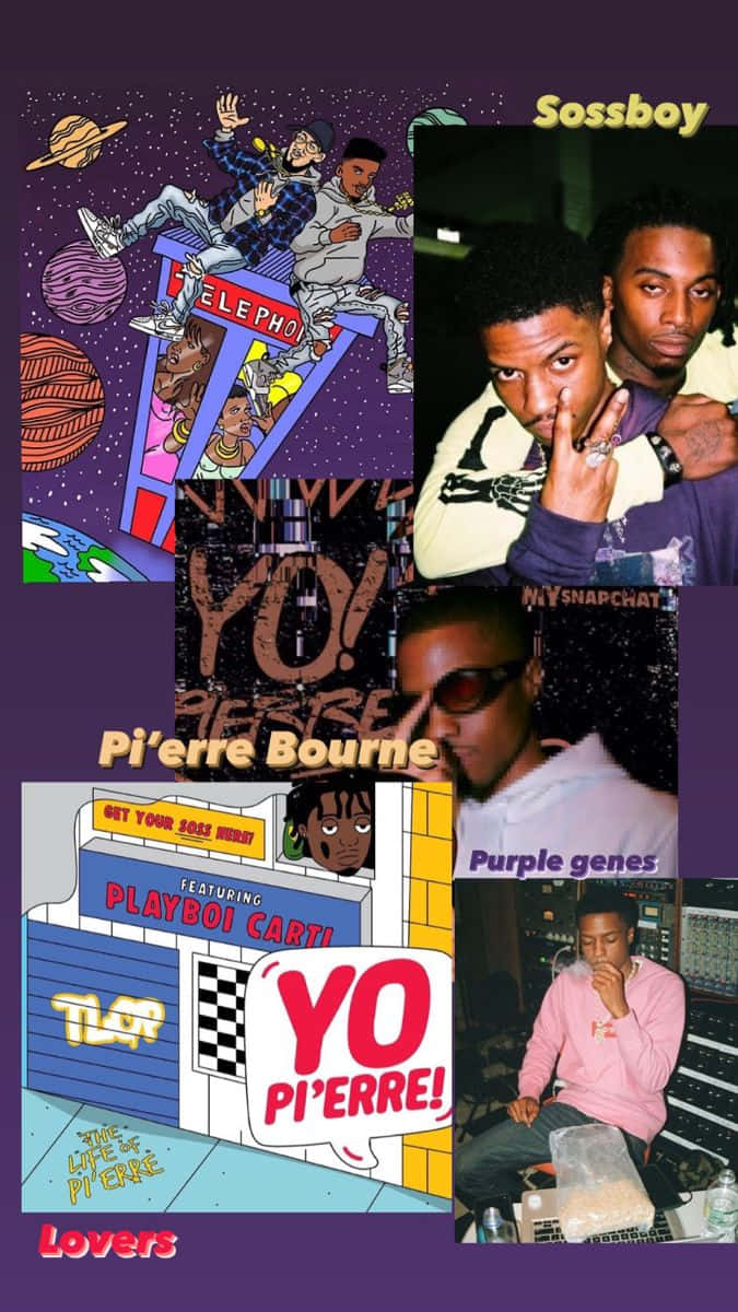 American Record Producer Pierre Bourne Wallpaper