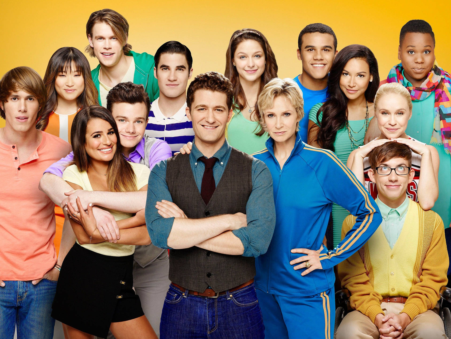 Download free American Tv Series Glee Cast Members Wallpaper -  MrWallpaper.com