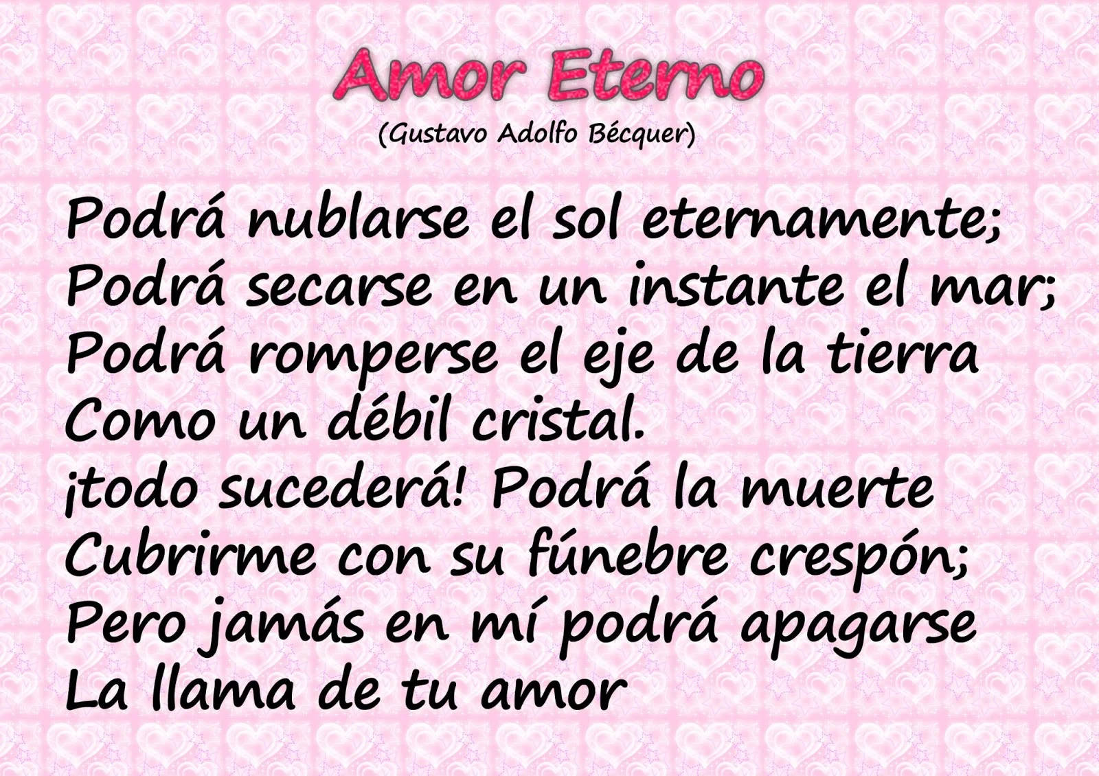 Amor Eterno, English To Spanish Translation Wallpaper