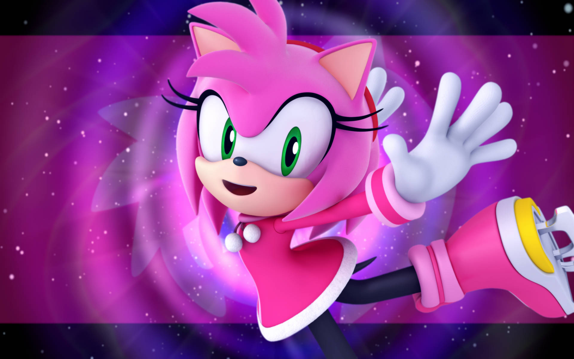 Download free Amy Rose Cosmic Art Wallpaper - MrWallpaper.com