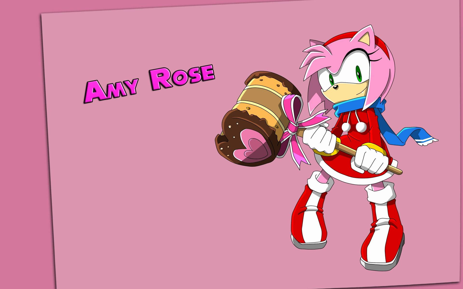 Download free Amy Rose Fanart Wallpaper - MrWallpaper.com