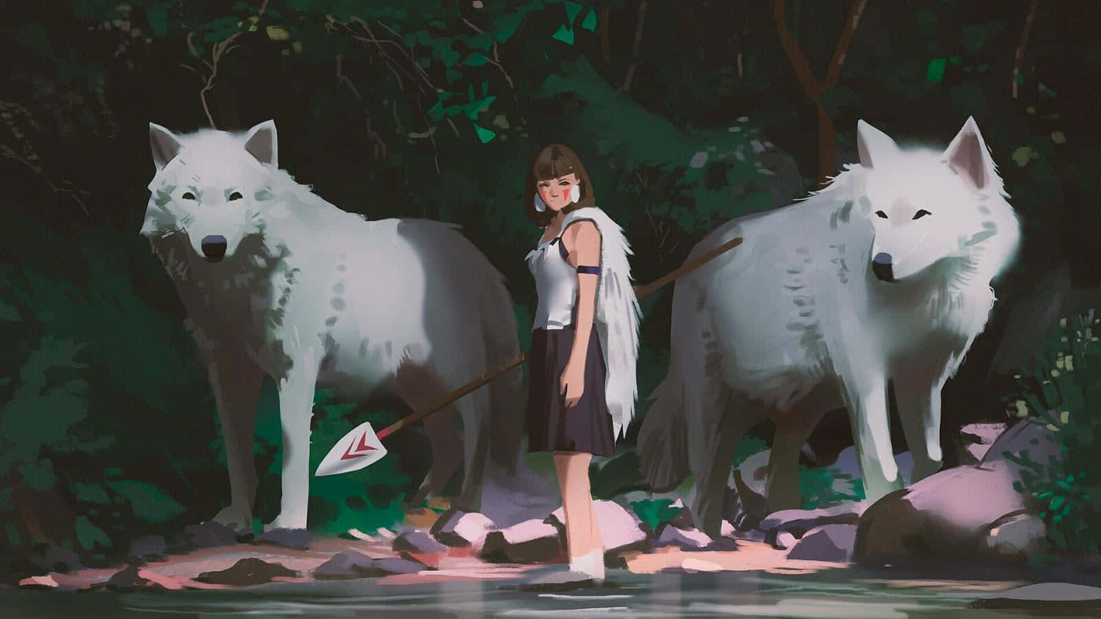 An Adorably Cute, Aesthetically Pleasing Anime-inspired Desktop. Wallpaper