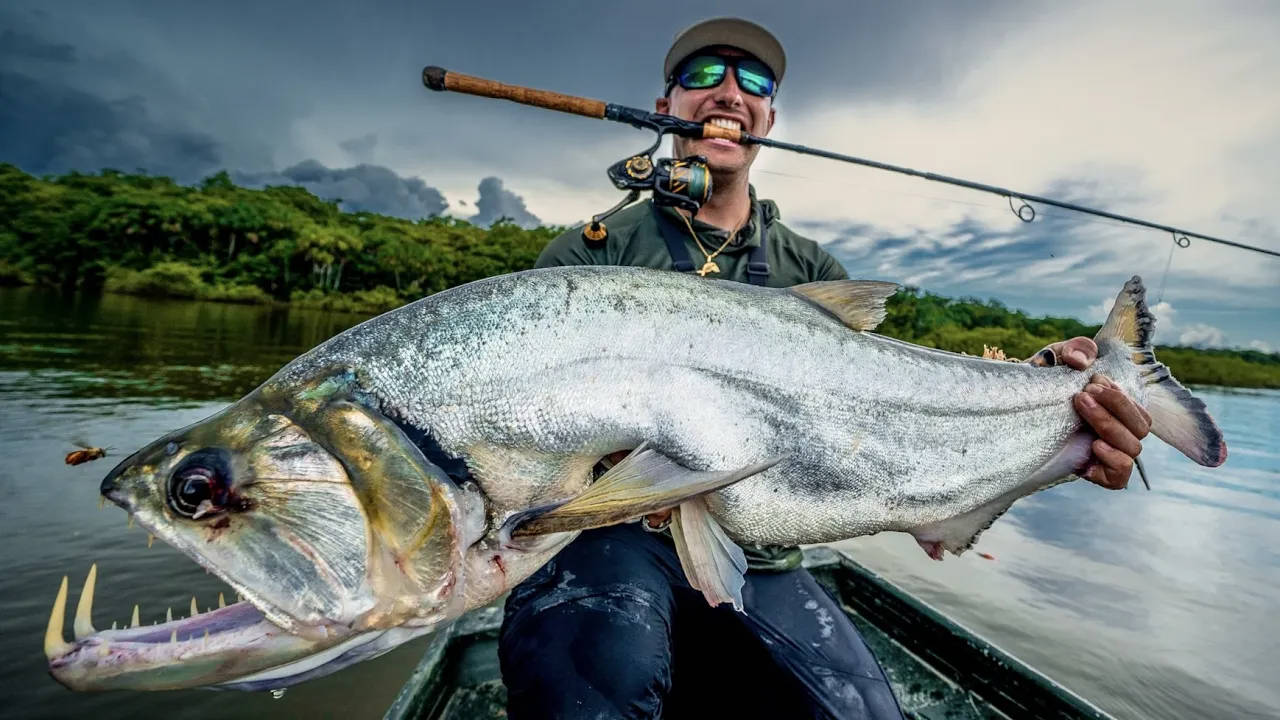 An Angler's Dream Come True - An Up Close Look At A Largemouth Bass Wallpaper