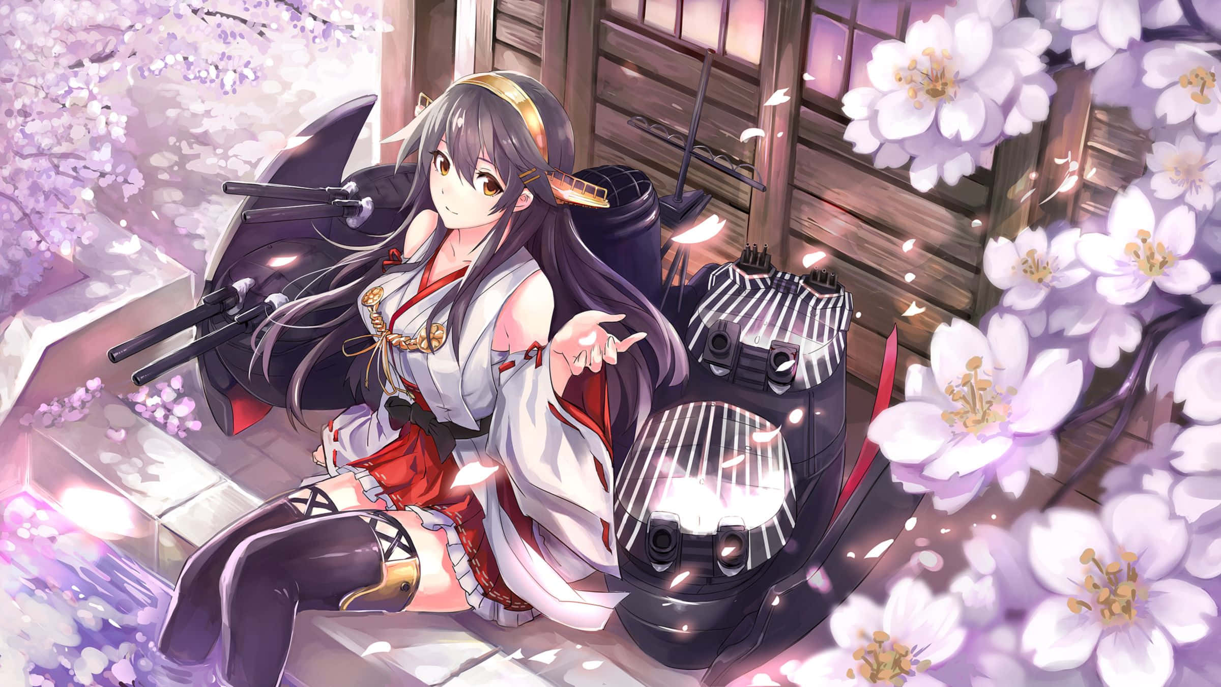 Download free An Awesome Scene From The Hit Browser Game Kantai Collection  Wallpaper - MrWallpaper.com