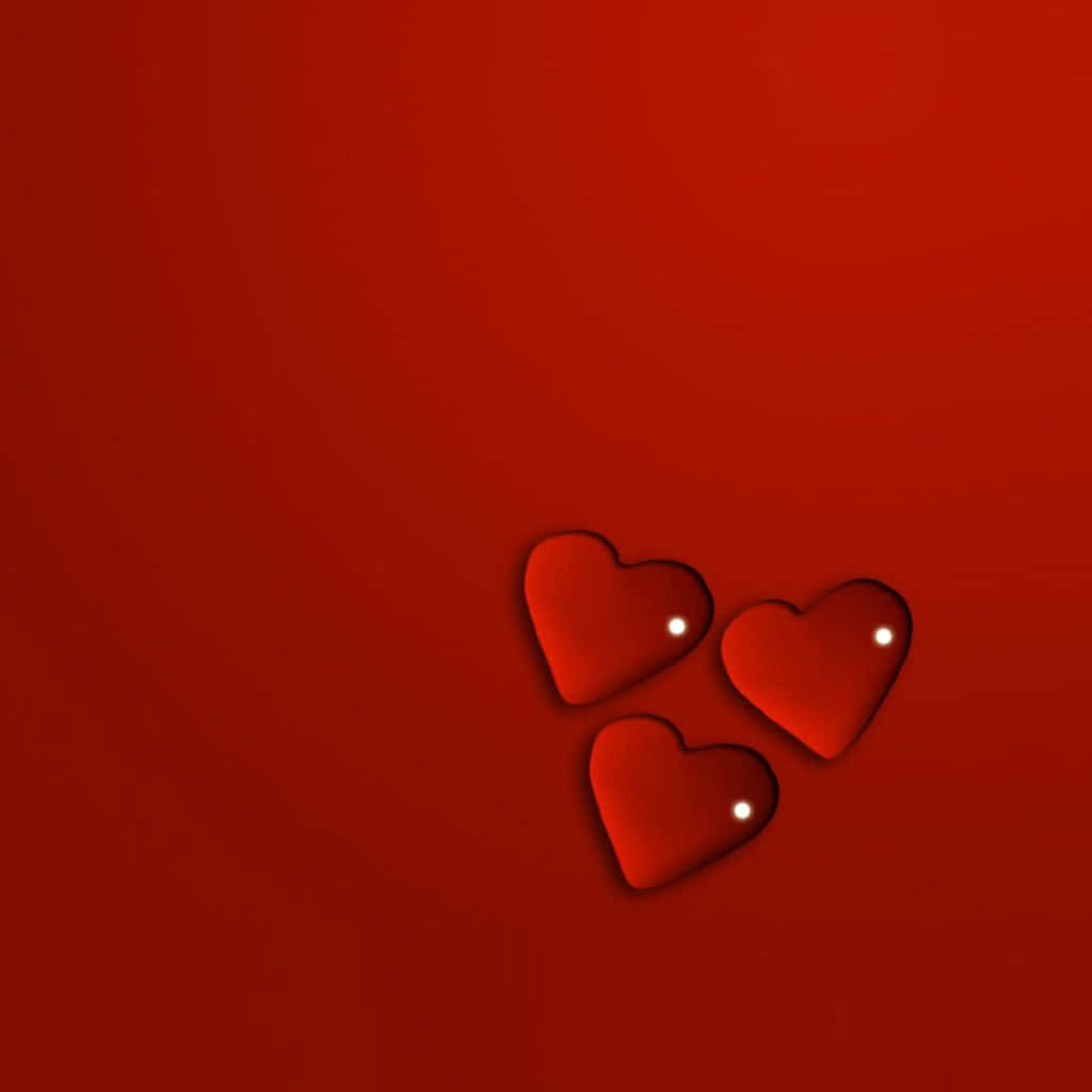 An Exciting And Passionate Red Heart Wallpaper