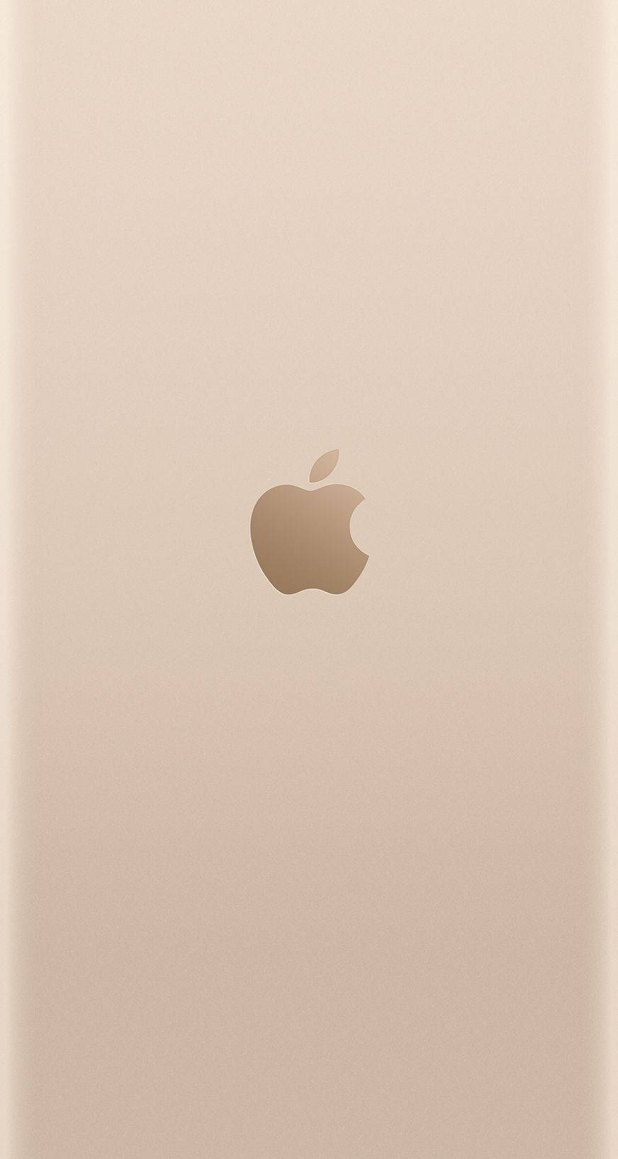 An Image Of An Apple Iphone 6s Gold Wallpaper