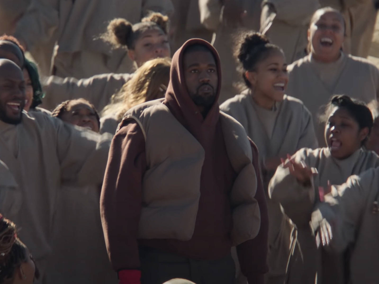 An Unforgettable Moment With Kanye West And His Late Mother Donda Wallpaper