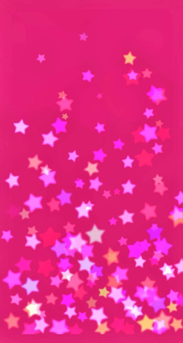 An Up-close Image Of An Iphone 5c, Showcasing Its Distinct Design. Wallpaper