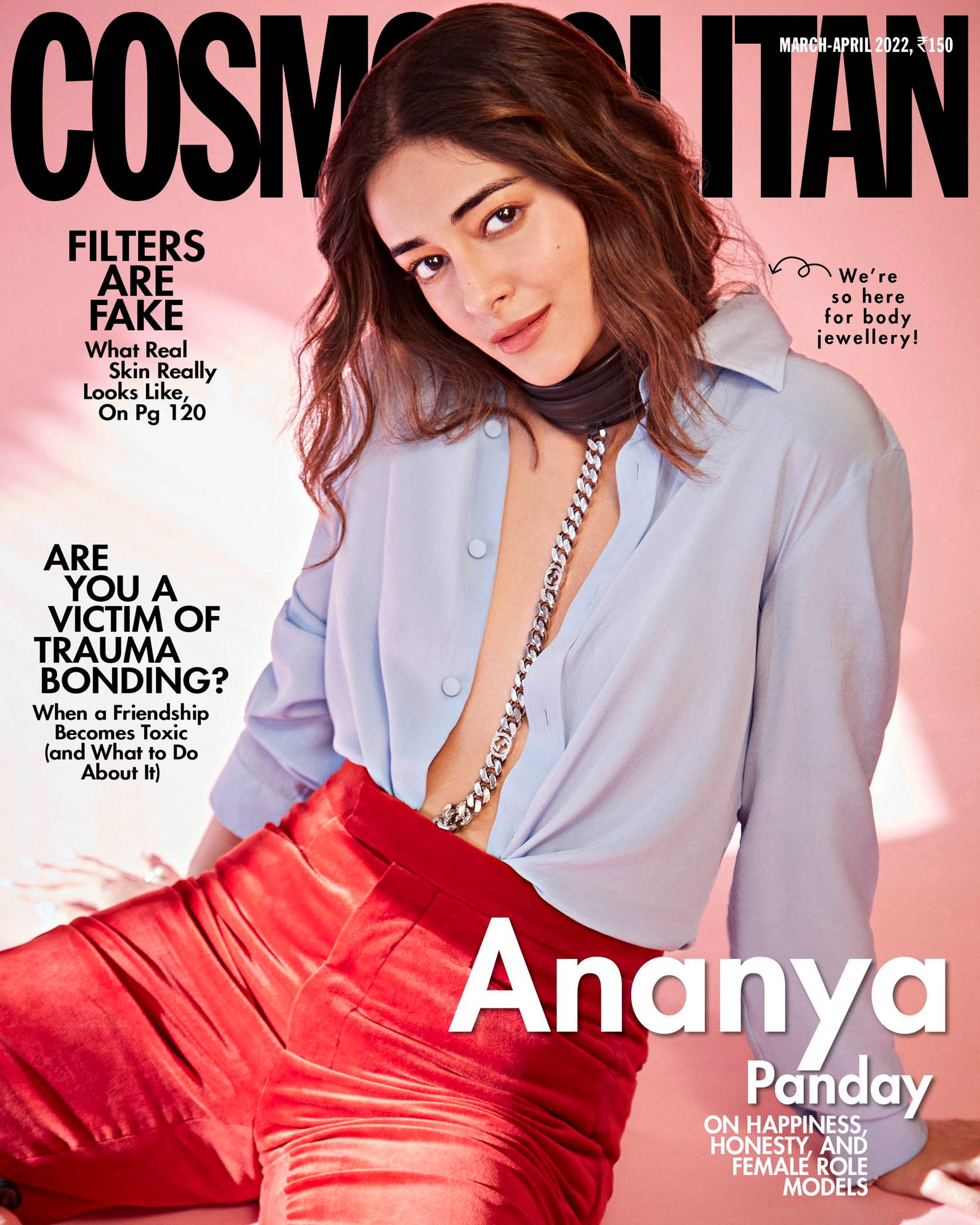Ananya Pandey Cosmopolitan Wallpaper