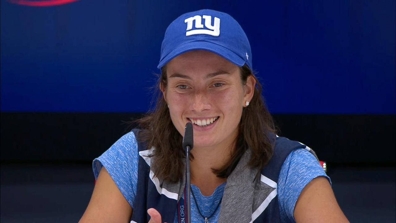 Anastasija Sevastova Smiling Wallpaper