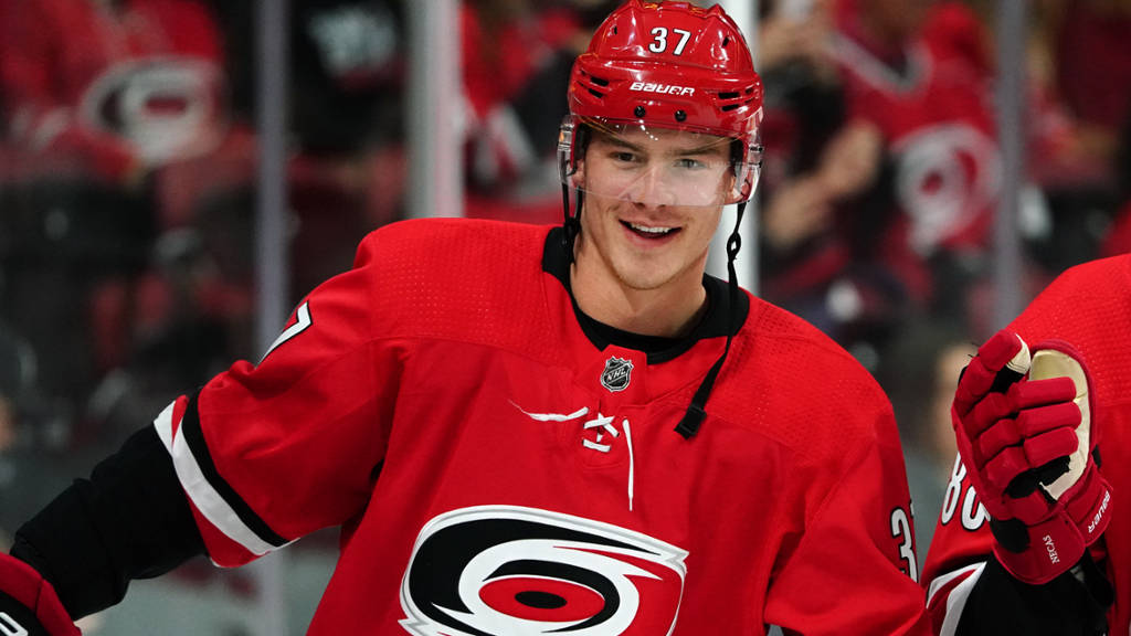 Andrei Svechnikov Ice Hockey Wallpaper