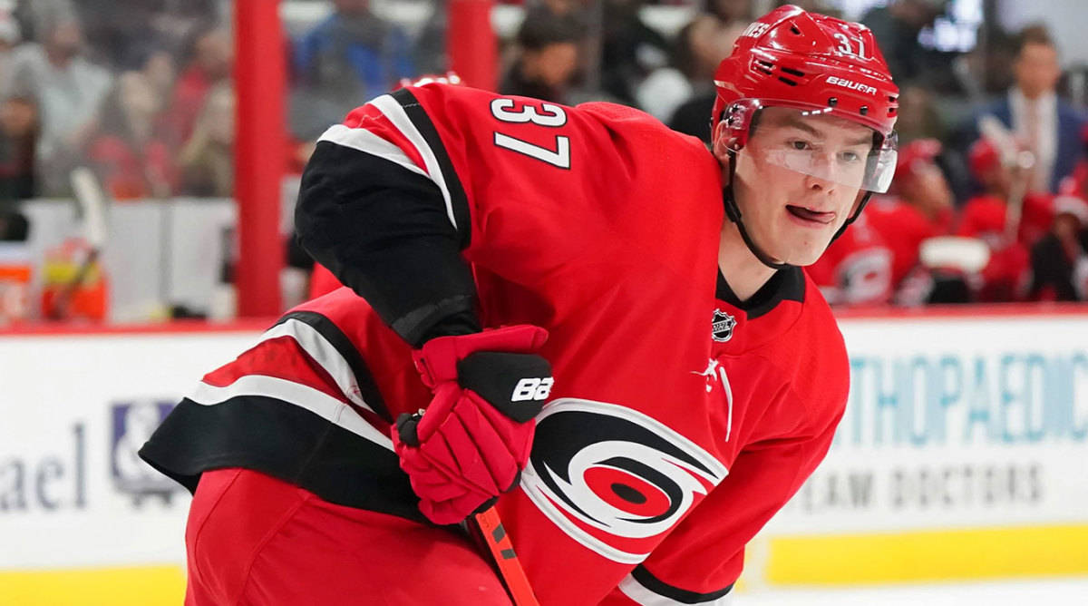 Andrei Svechnikov Russian Winger Nhl Wallpaper