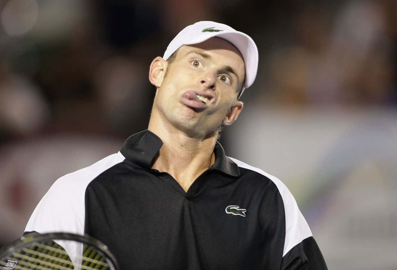 Andy Roddick Making Funny Face Wallpaper