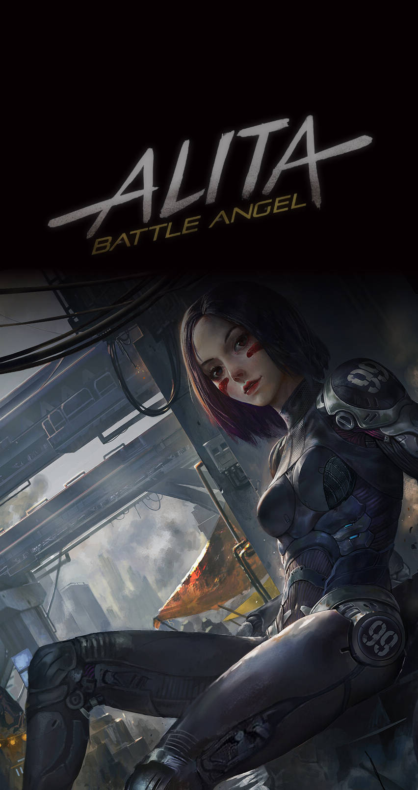 Animated Alita: Battle Angel Wallpaper