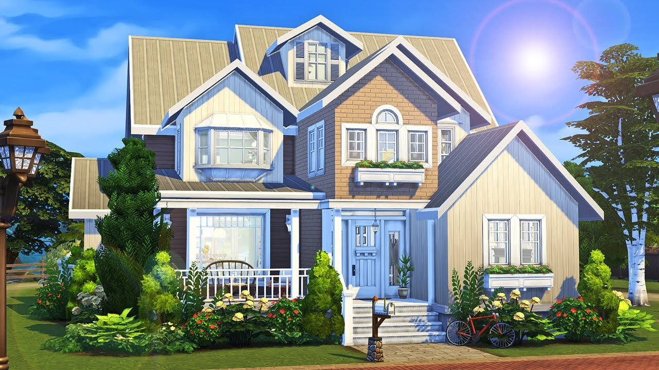 Animated Big House Wallpaper
