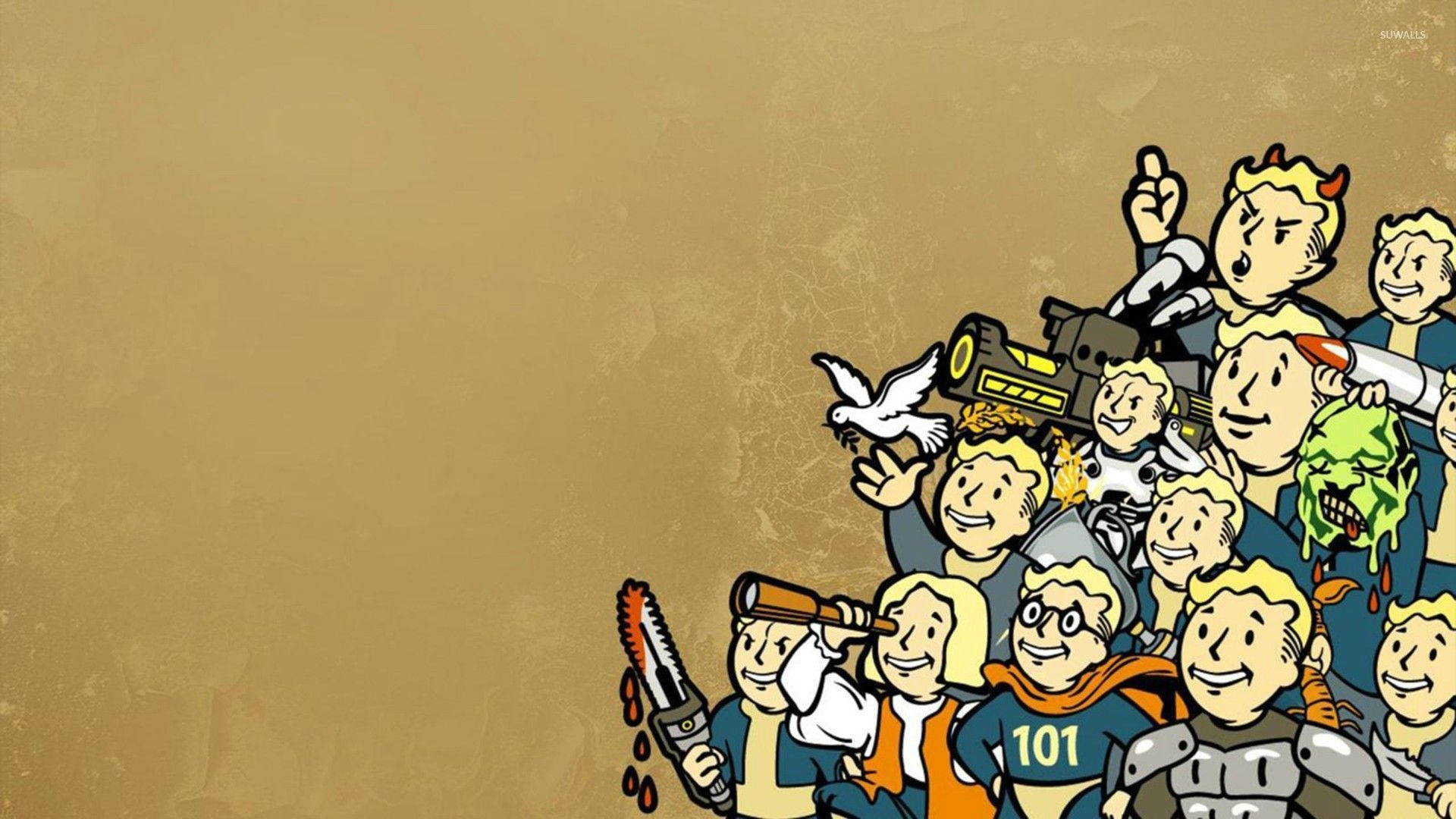 Download free Animated Characters In Fallout Wallpaper - MrWallpaper.com