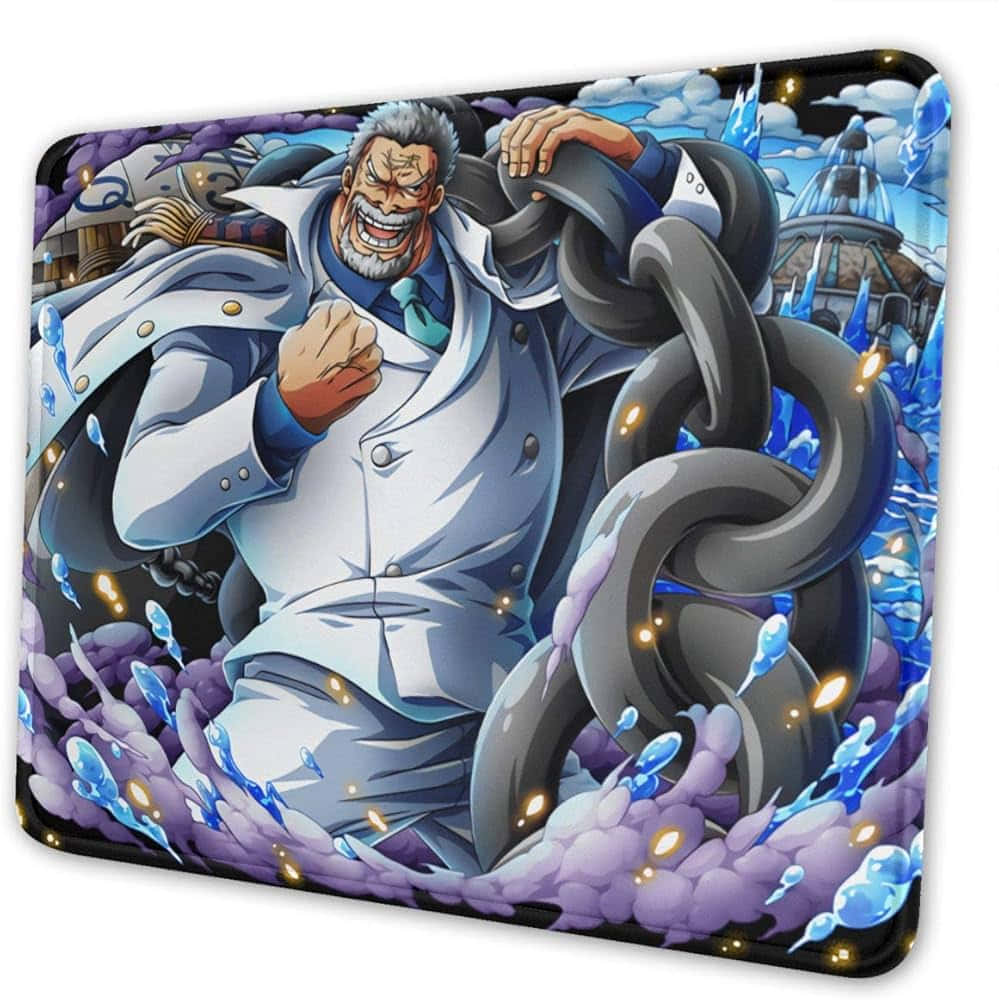 Animated Marine Hero Garp Wallpaper