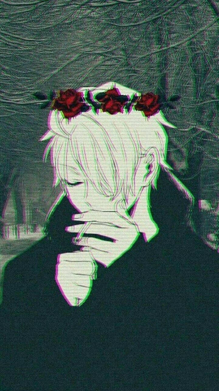 Anime Guy Smoking As Instagram Pfp Wallpaper