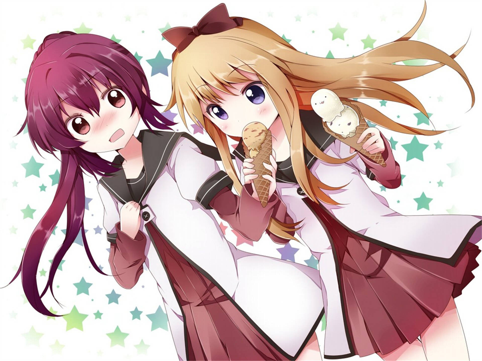 Download free Anime Lesbian Ayano And Kyoko Wallpaper - MrWallpaper.com